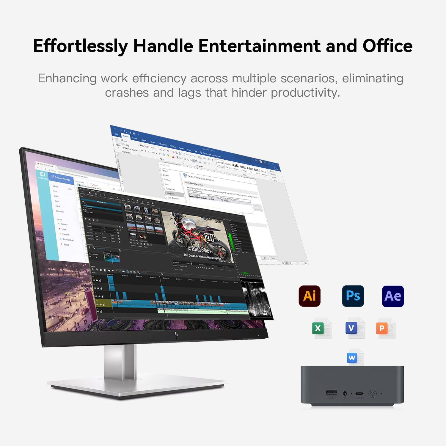 Amazon.co.jp: Beelink EQR5 Mini PC W11 Pro、AMD Ryzen 5 5625U(6C 