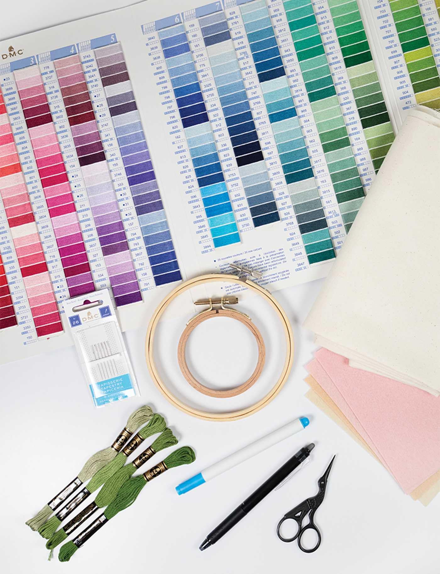 Richly Stitched Landscape Embroidery: Mastering Thread Painted Scenes