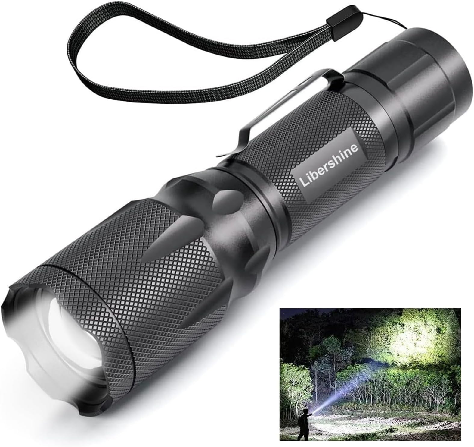 GEARLITE Lampe torche LED rechargeable, 10000 lumens, Lampe torche LED Ultra Pui GEARLITE Lampe torche LED rechargeable, 10000 lumens, Lampe torche LED Ultra Pui