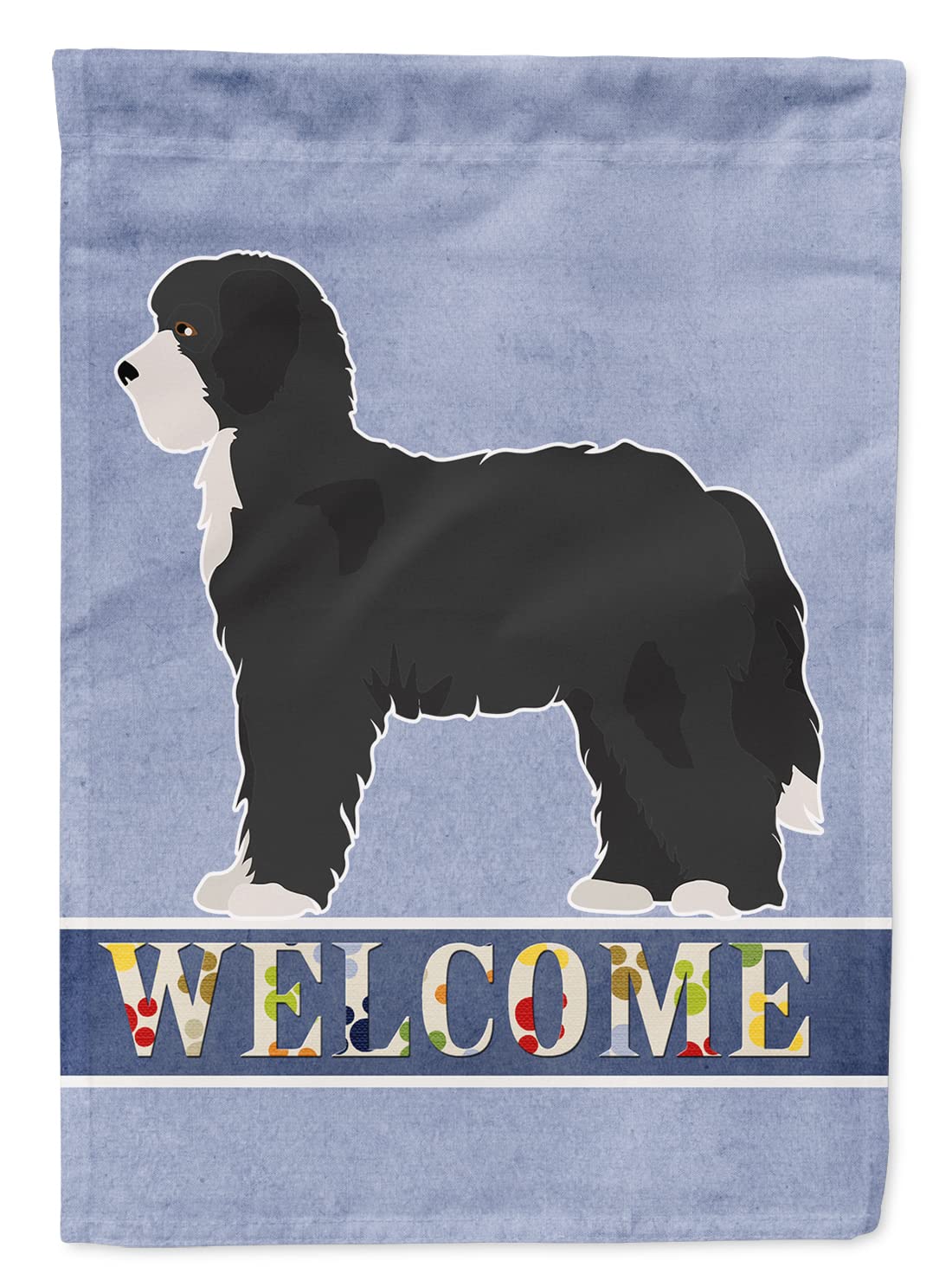 Toile drapeaux mouton noir pour raviver un mur blanc et terne