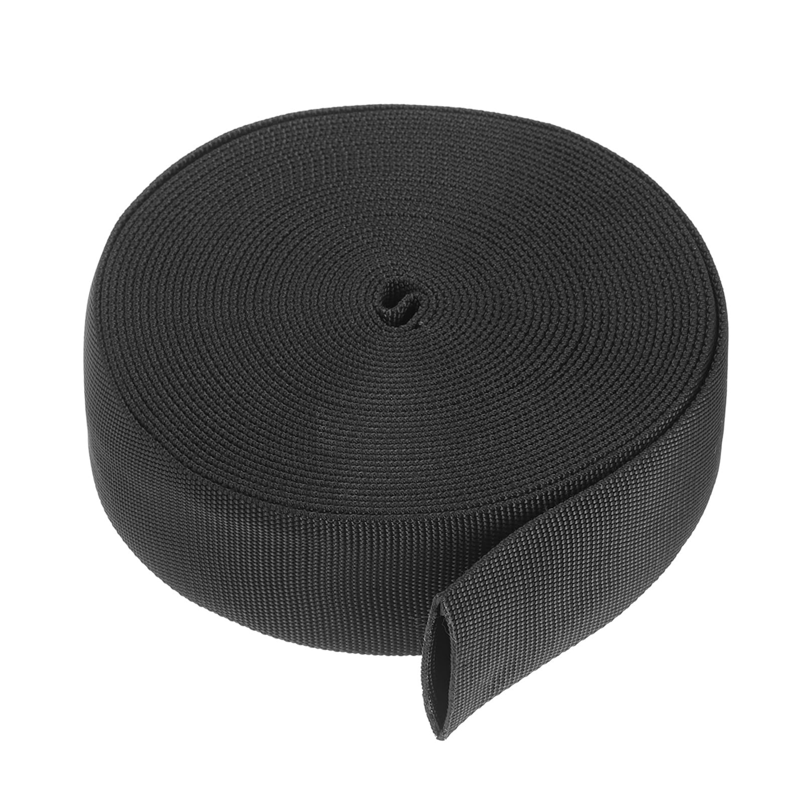 sourcing map Nylon Protective Hose Sleeve 28mm ID 10 Meters Cable Cover Sheath Protection Hydraulic Hose Wrap for Welding Cord Tig Torch Hydraulic, Black
