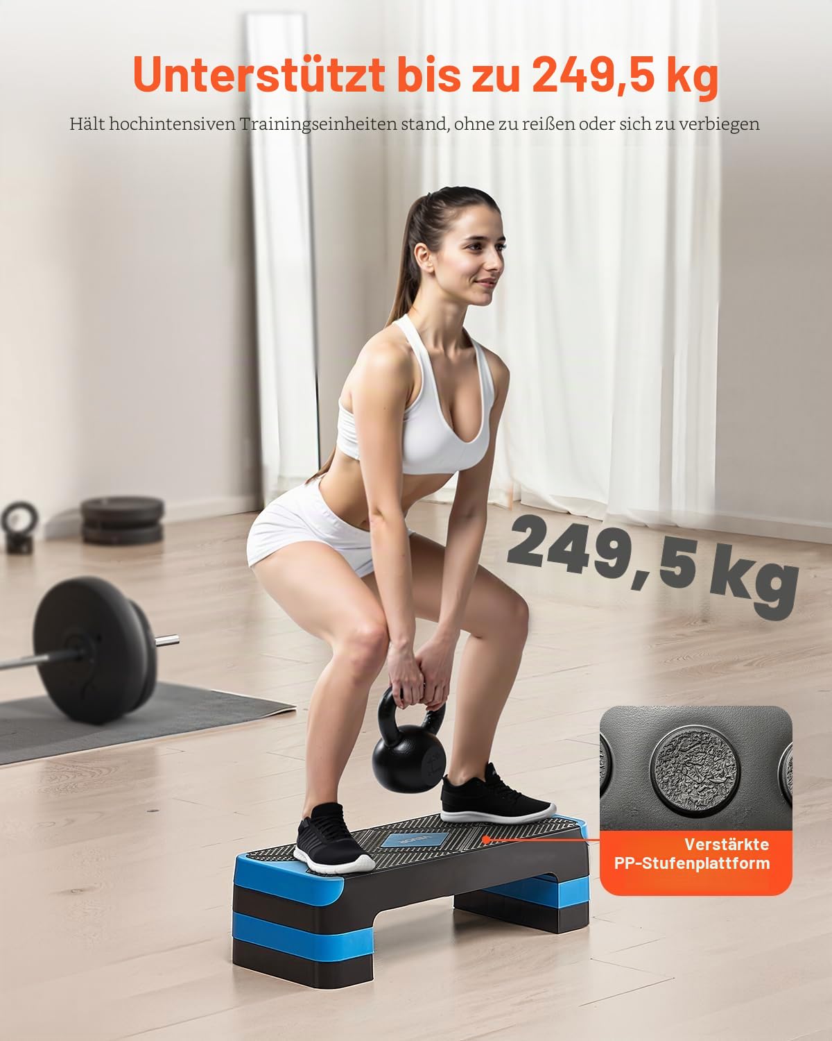 VEVOR Aerobic-Übungsplattform