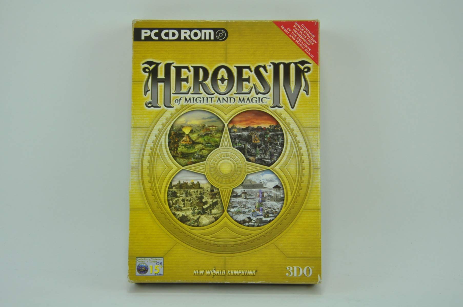 Jeu PC : Heroes Of Might And Magic IV - The Gathering Storm (édition Catherine) - Très Bon état 2002