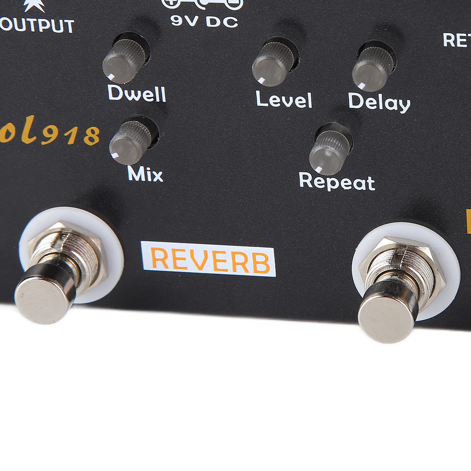 Dilwe Efekt Gitarowy, 5-trybowy Pogłos, Opóźnienie, Pętla Efektów, Przester, Overdrive z funkcją True Bypass, do Akcesoriów Gitarowych