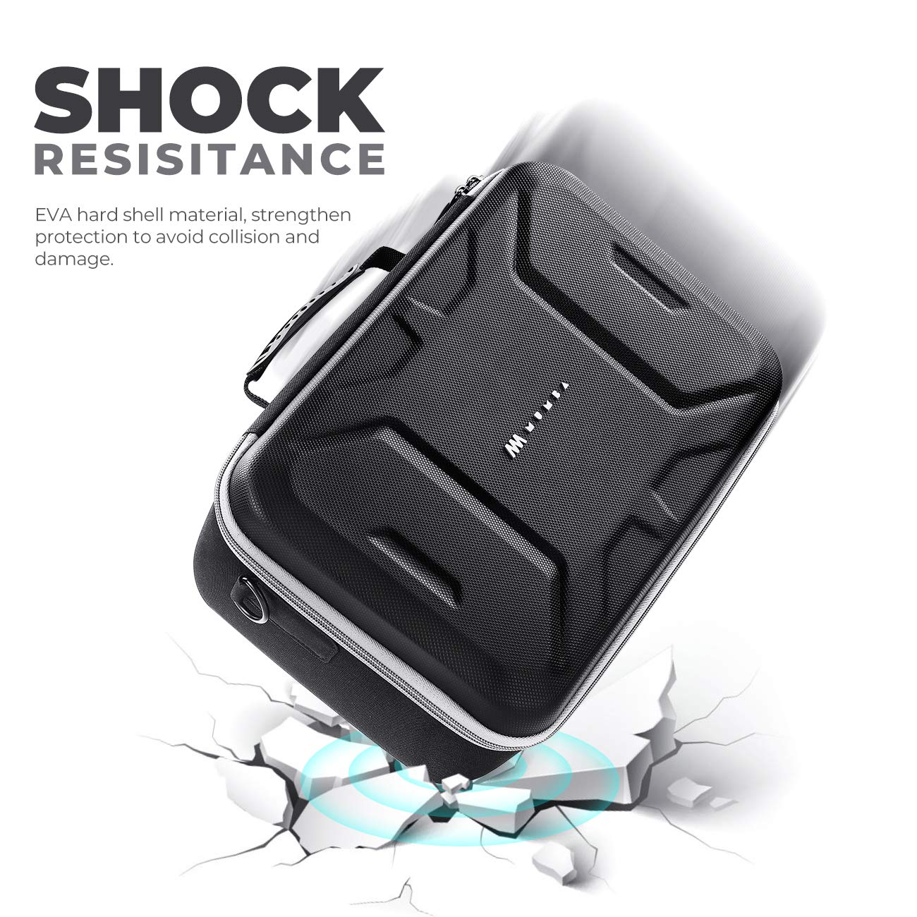 Mumba Carrying Case for Nintendo Switch OLED & Nintendo Switch 2017, [Max Version] Portable Protective Travel Carry handbag Pouch for Blade/Battle Case [Large Capacity] (Black) - Image 5