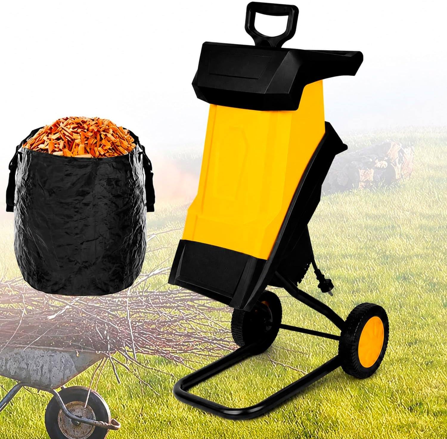 Broyeur de Branches Électrique 2500 W 30m