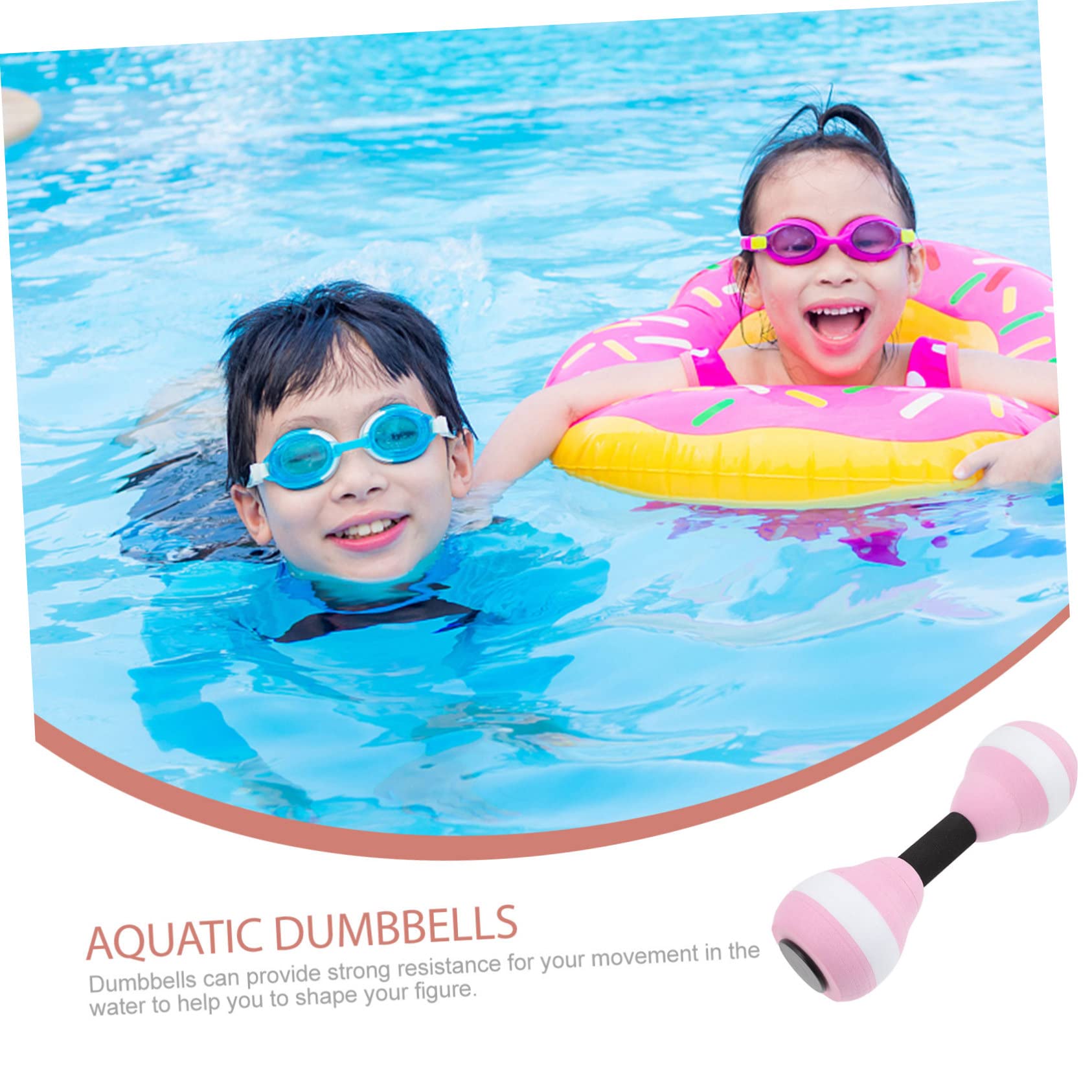 BESPORTBLE 3paia Manubri Galleggianti per Esercizi Acquatici di Eva per Allenamento Piscina per Fitness Acquatico Riabilitazione e Aerobica