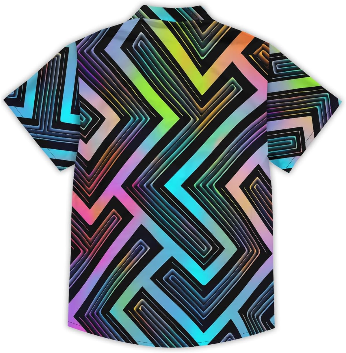 Funny Hawaiian Shirts for Men Retro Button Down Short Sleeve Summer Beach Aloha Shirts Holiday Theme Party Shirt - Image 5