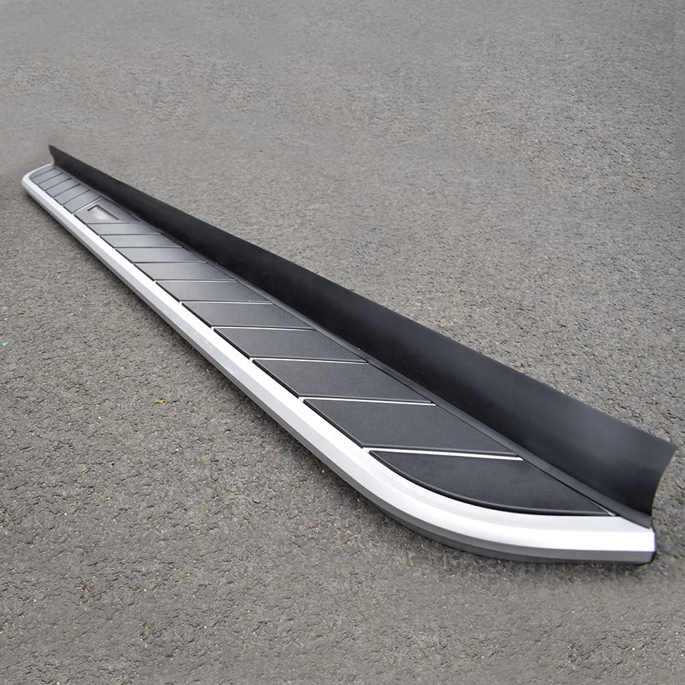 2 Pieces Side Step Fits for Hyundai Tucson 2015-2020 Fixed Running Board Side Tube Nerf Bar Platform