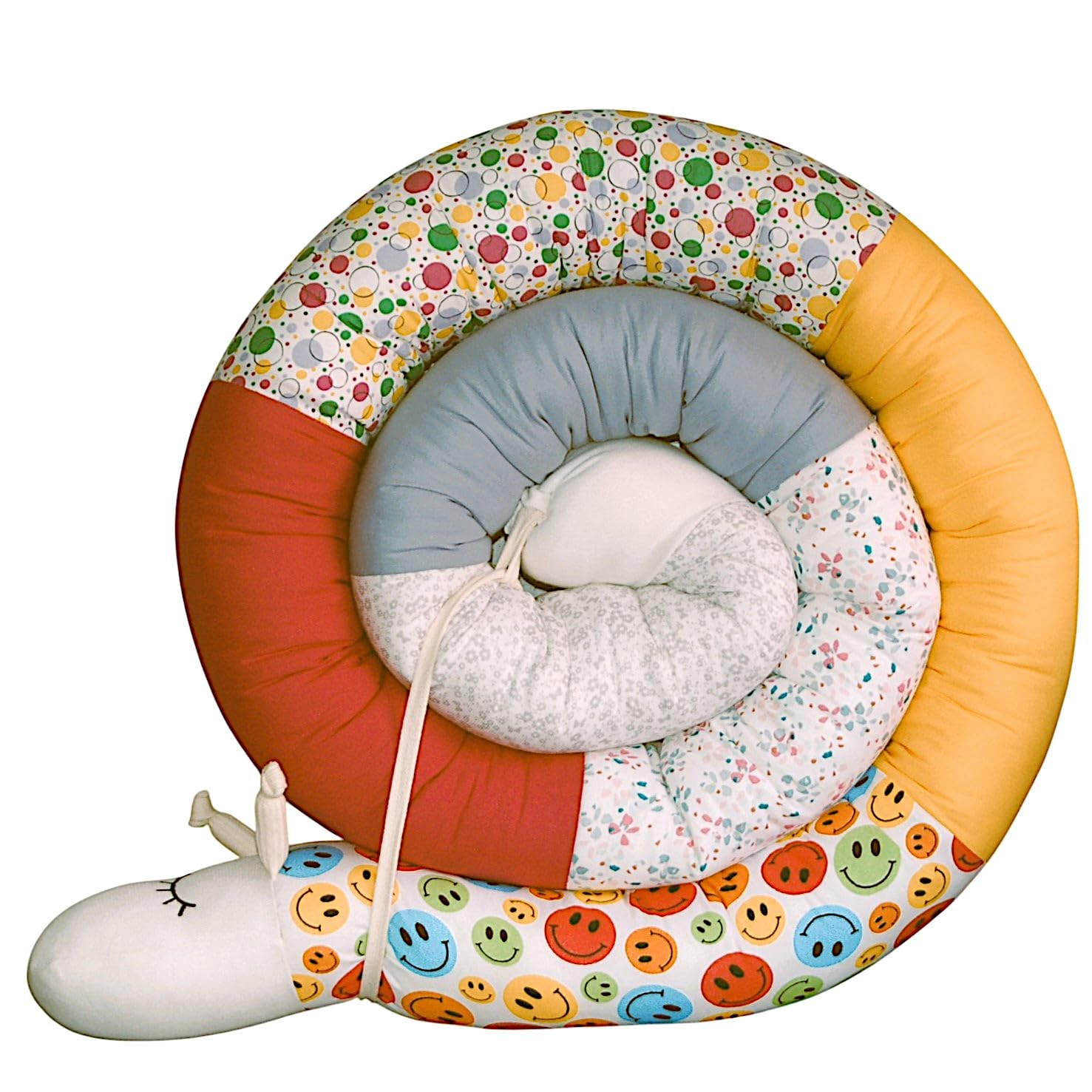 Generisch Bettschnecke, Bettschlange XXL (Motiv Meereswelt) Länge 250cm***personalierbar**Seitenschläferkissen