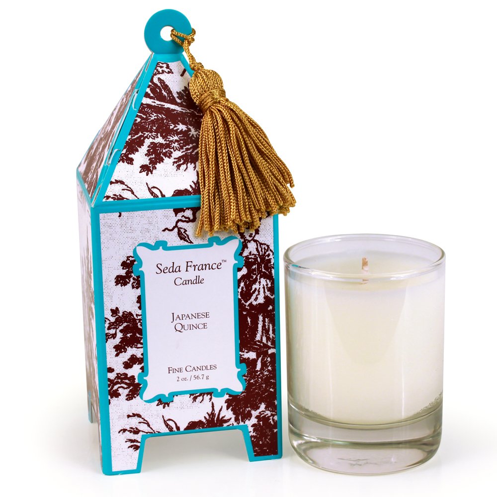 Amazon.com: Seda France Classic Toile Mini Pagoda Box Candle