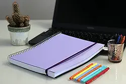 Caderno Universitário Cos 10x1 200 Folhas Pautado Lilás Confetti