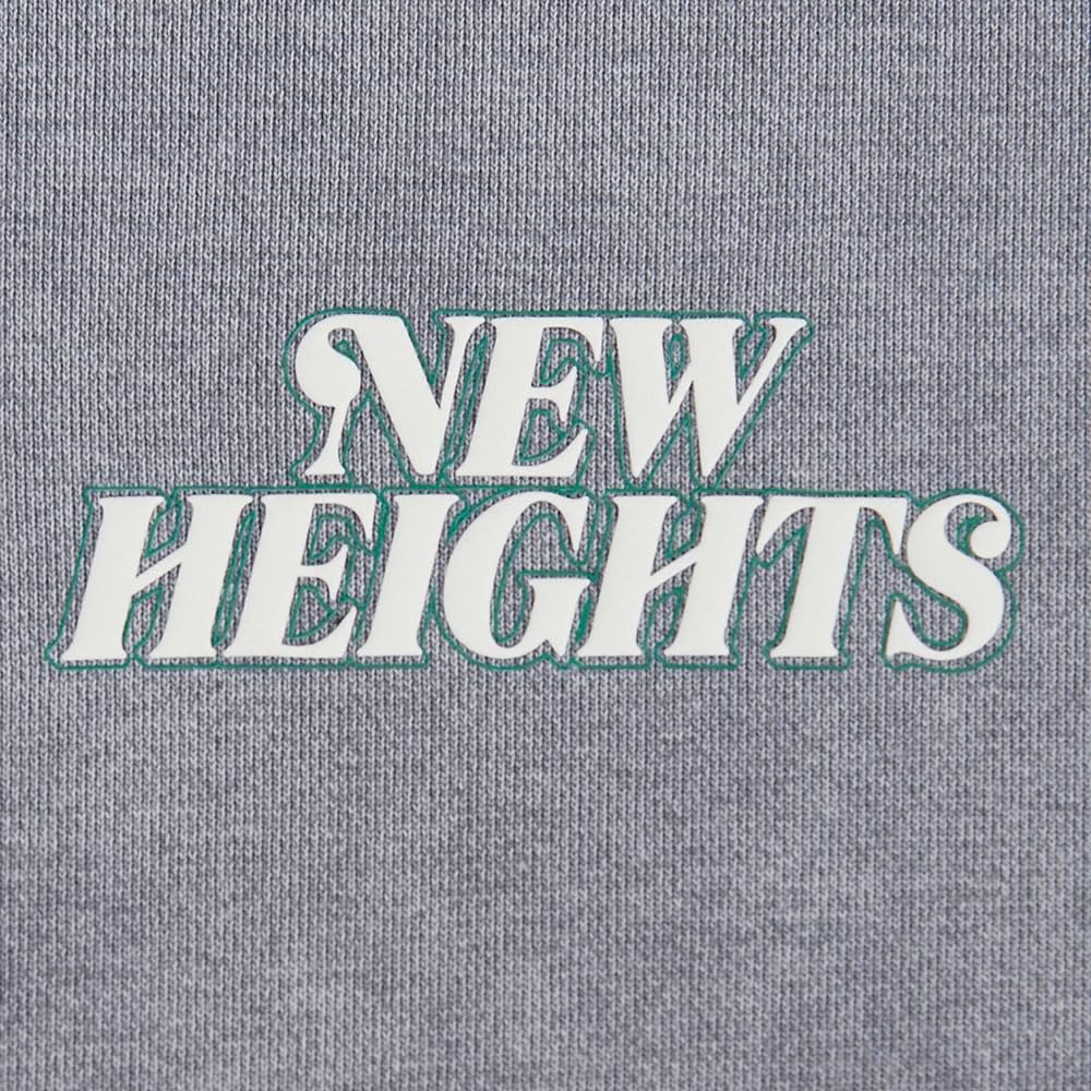 Mens New Heights Washed Classic Pull Over Hoodie - Image 5