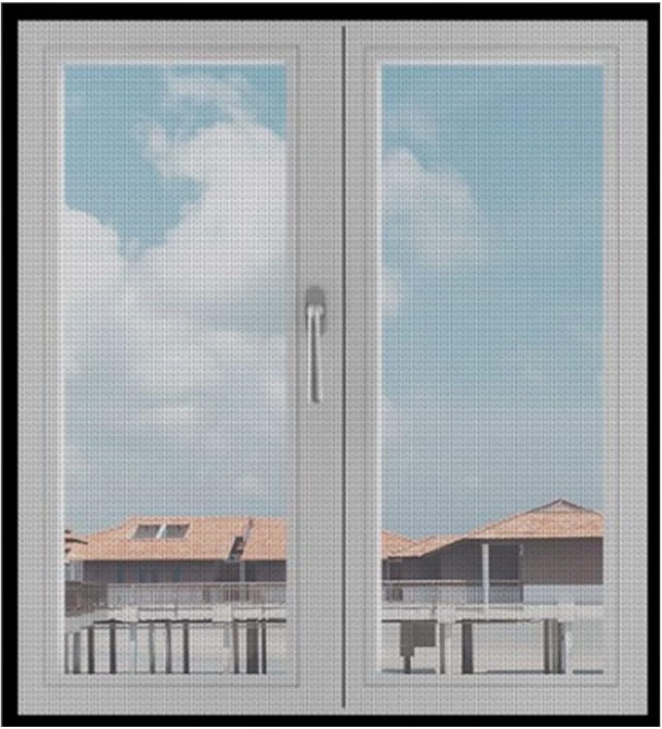 Magnetisches Fliegengitter Für Fenster – 175x170 Cm, Insektendicht & Einfach Zu Montieren