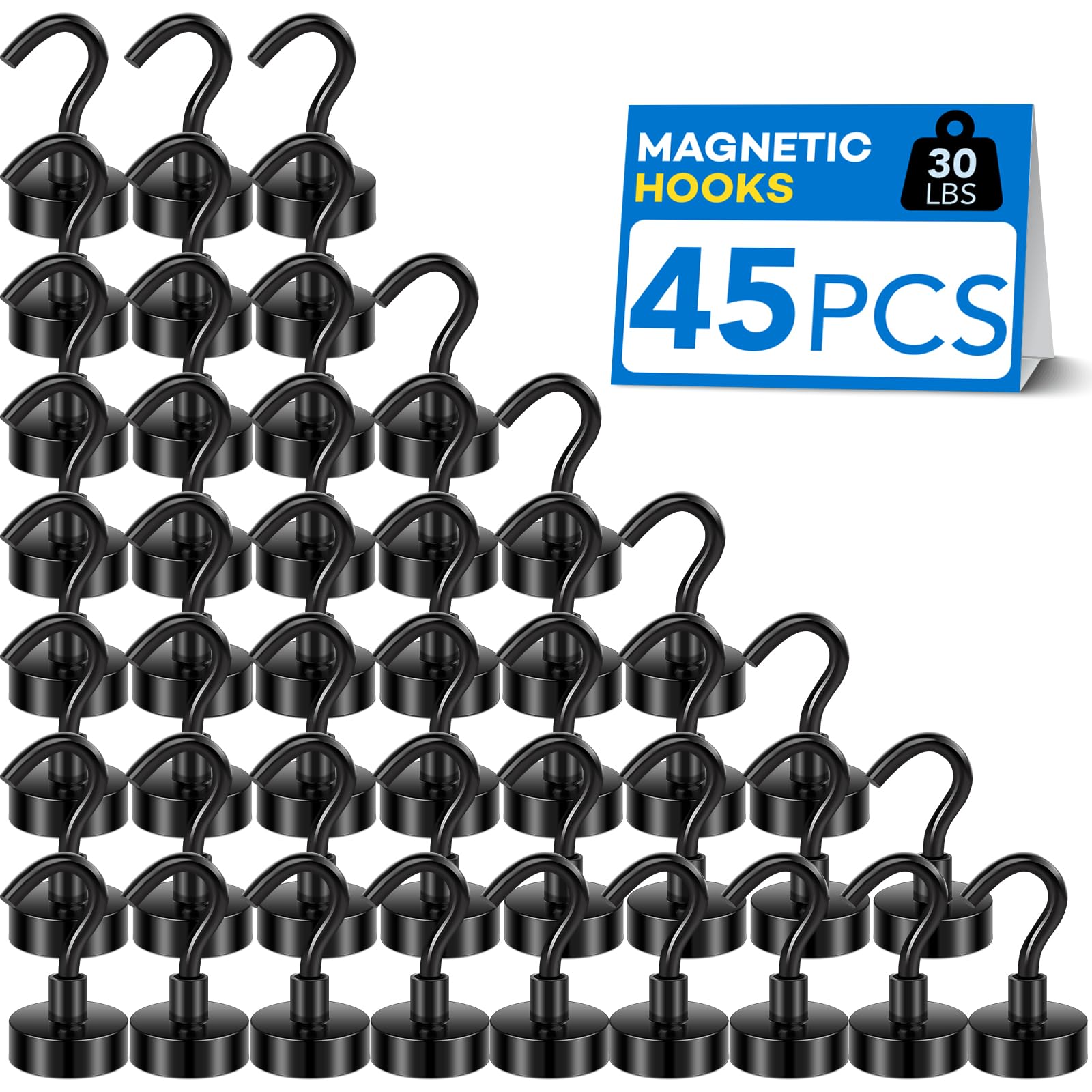 LOVIMAG Magnetic Hooks for Cruise Essentials 2026 Cabins Door 45 Pack-30LBS