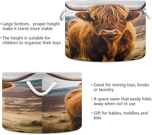 Miniatura 33 de YETTASBIN Canasta de cuerda de algodón con diseño de dragón de acuarela, grande, redonda, para bebé, manta, juguetes, para almacenamiento