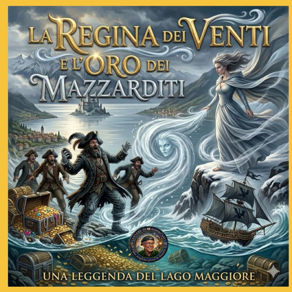 La Regina dei Venti e l'Oro dei Mazzarditi: Una leggenda del Lago Maggiore (Le fiabe per dormire di Nonno Savi)