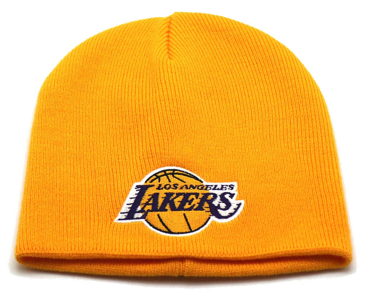 NBA Los Angeles Lakers Basic Cuffless Knit Beanie, One Size KZ103