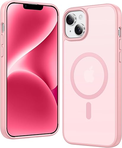 Miniatura 351 de Fntcase Funda para iPhone 15 Plus y 14 Plus de 6.7 pulgadas, magnética, a prueba de golpes de grado militar, antiamarilleo, delgada, protectora