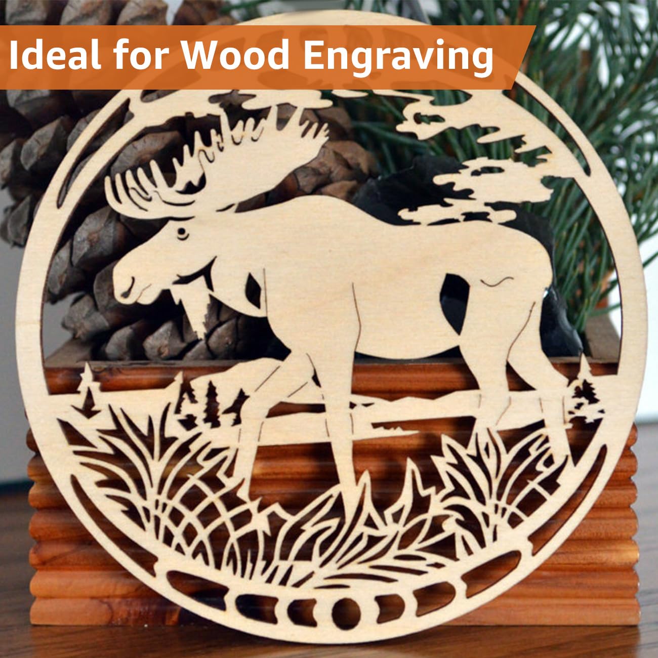 50 Fette Di Legno Naturali 30mm - Dischetti Per Artigianato Fai Da Te | Decorazioni Natalizie E Nuziali - Foto 6