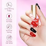 SUPWEE Quick Dry Nail Polish Set 12 Colors Regular Nail Polish | Air Fast Dry High Glossy Effect Smooth Application Nails Easily DIY Manicure Salon Home DIY Gifts for Women