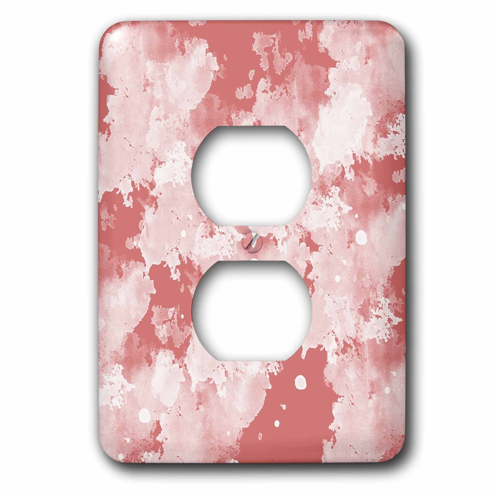 Interrupteur et prise déco aquarelle rose 3dRose : apportez une touche artistique à la maison