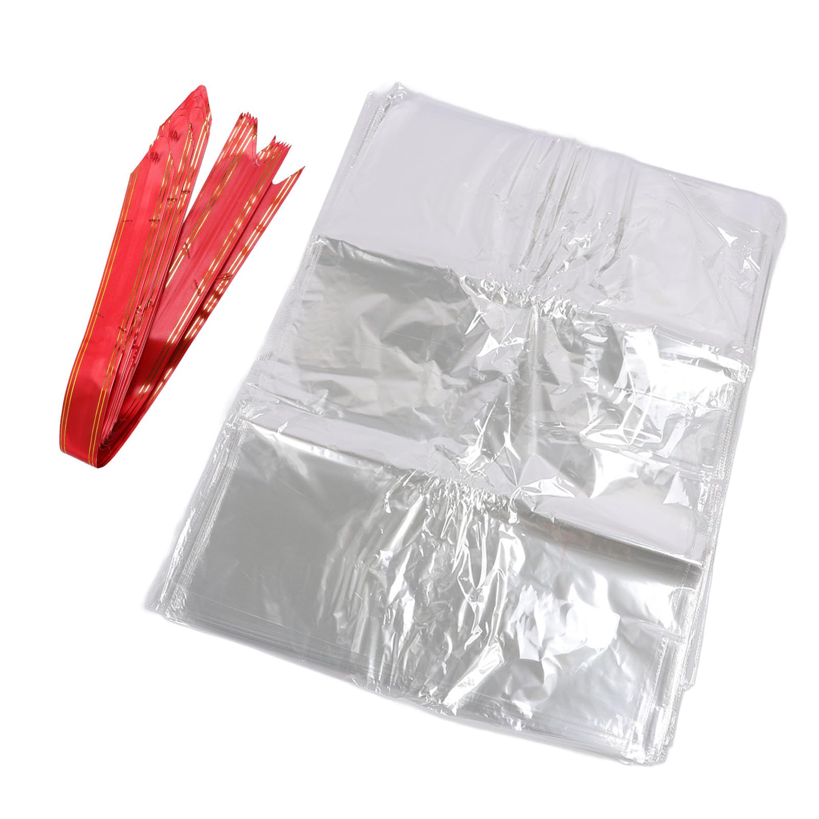 Sacs transparents de vacances 10 pièces pour cadeaux de table - 8
