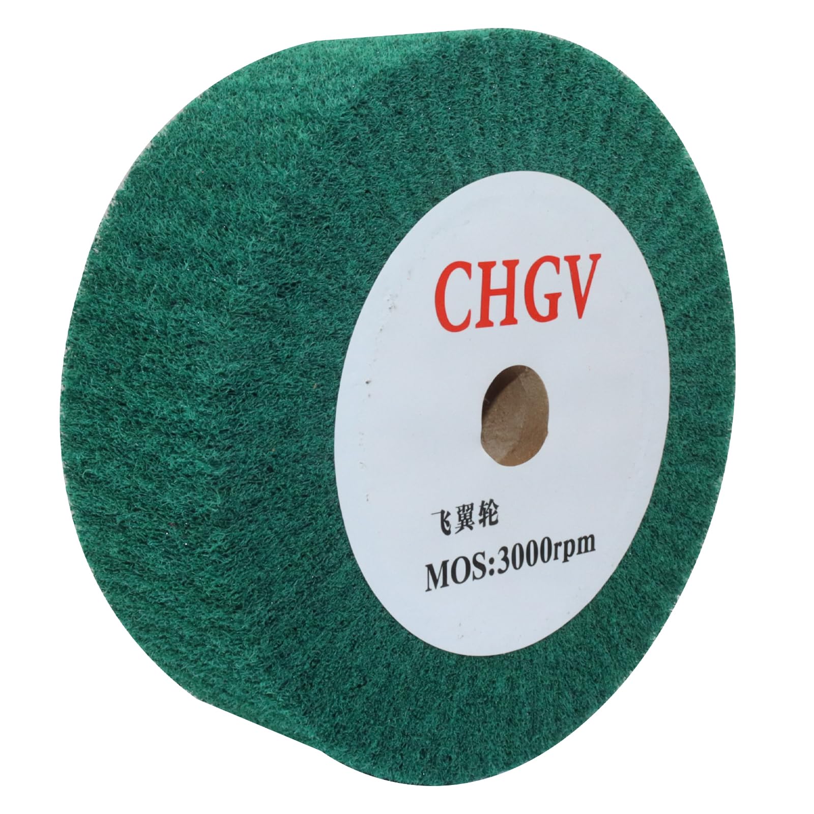 LDEXIN 150mm x 50mm 240 Grit Polishing Burnishing Wheel, 6 Inch Bench Grinder Wheels for Buffing Out Nicks and Scratches on Metal Copper, 2" Thickness