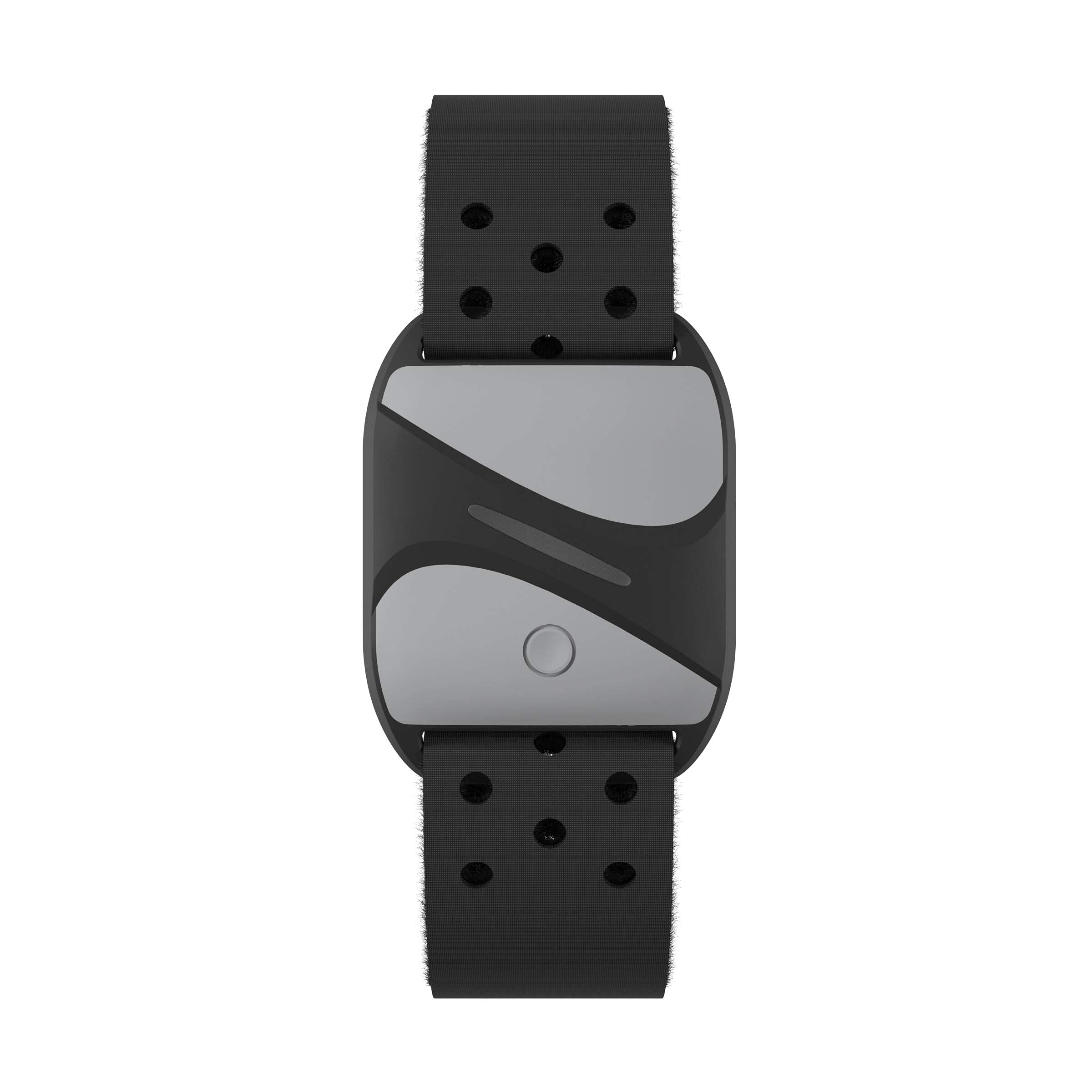 smartLAB hrm A Herzfrequenzmesser am Arm Schwarz EKG genaue Pulsmessung mit Bluetooth und ANT+ Kompatible mit Garmin Wahoo Polar Apple Watch RUNTASTIC PRO