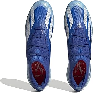 Amazon | [アディダス] X クレイジーファスト.1 SG 24.5cm マリン