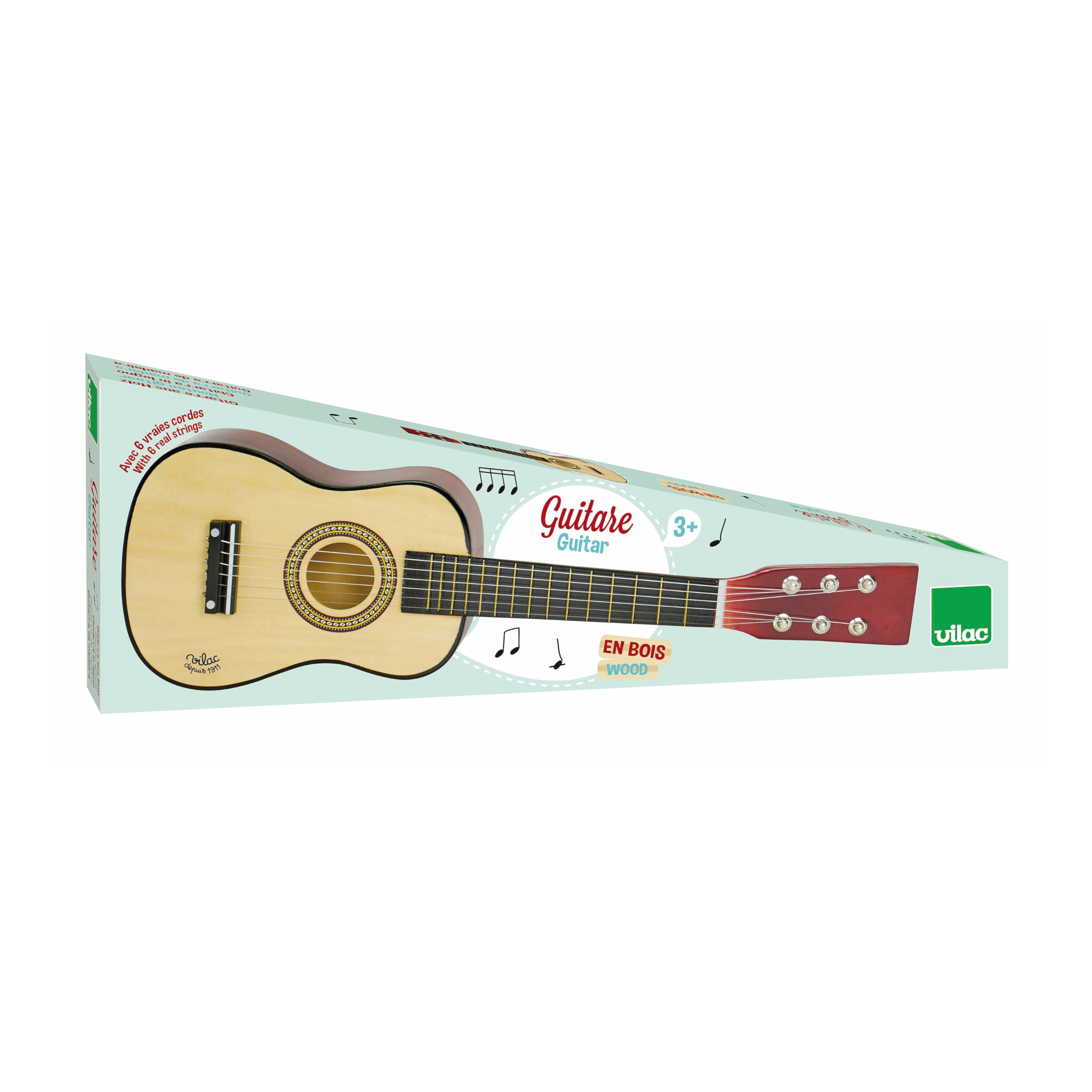 Charra Acustica Di Legno Gialla Fotografia Stock - Immagine di