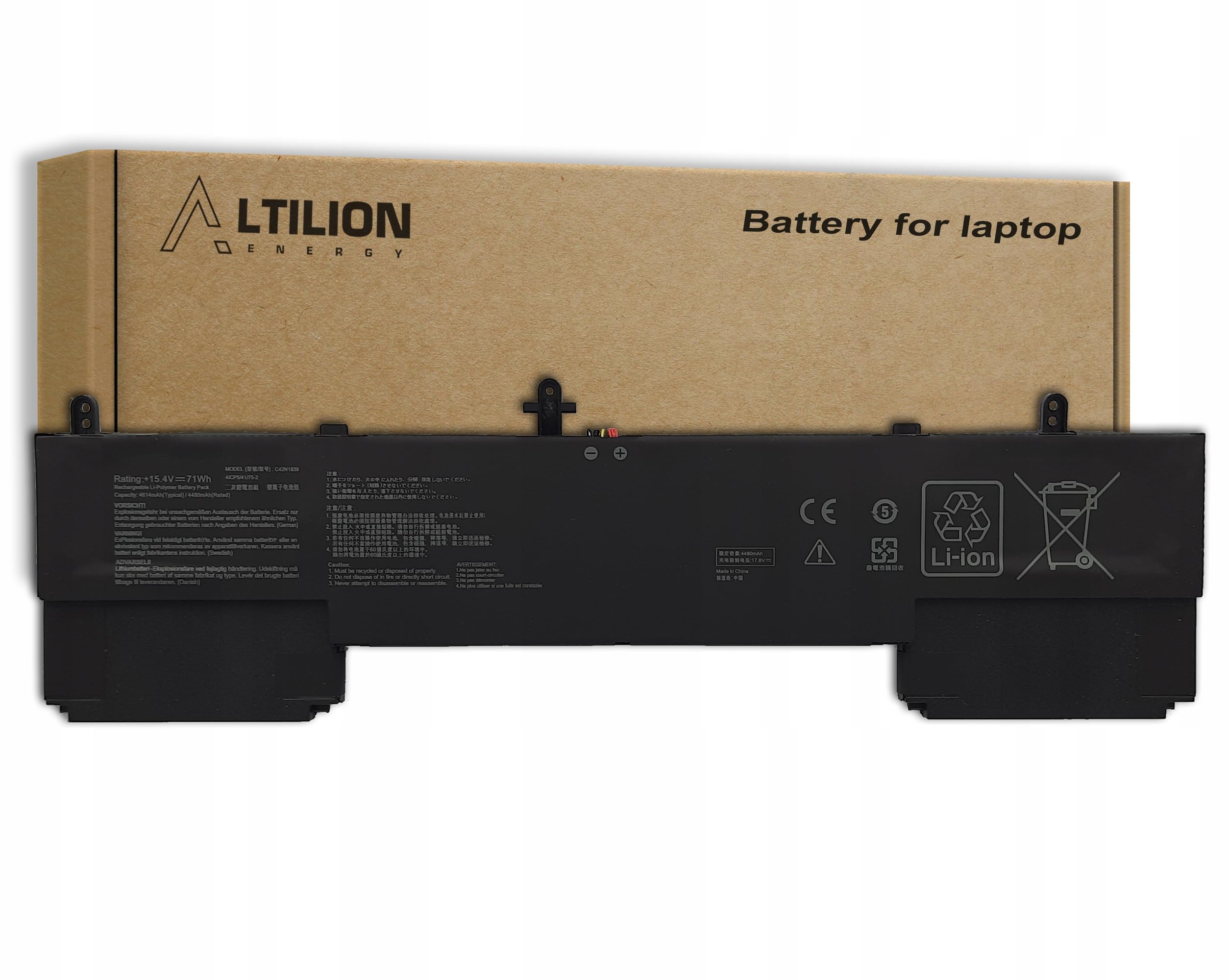 Batería C42N1839 C42PHJH Compatible con ASUS ZenBook UX534FA UX534FT | Flip UX563FD
