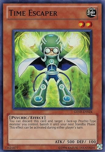 Yu-Gi-Oh! - Time Escaper (GENF-EN024) - Generation Force - Edición ilimitada - Super Raro