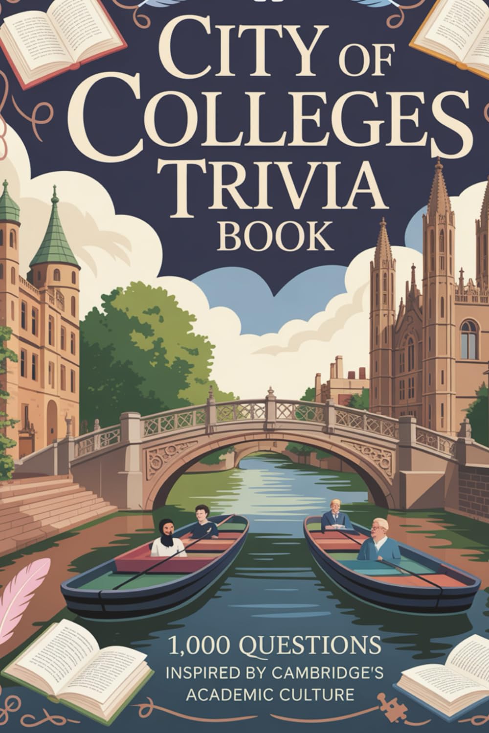 City of Colleges Trivia Book: 1,000 Questions Inspired by Cambridge’s Academic Culture