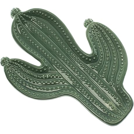 Pretty Cactus Spoon Rest: A Prickly Addition to Your Kitchen!