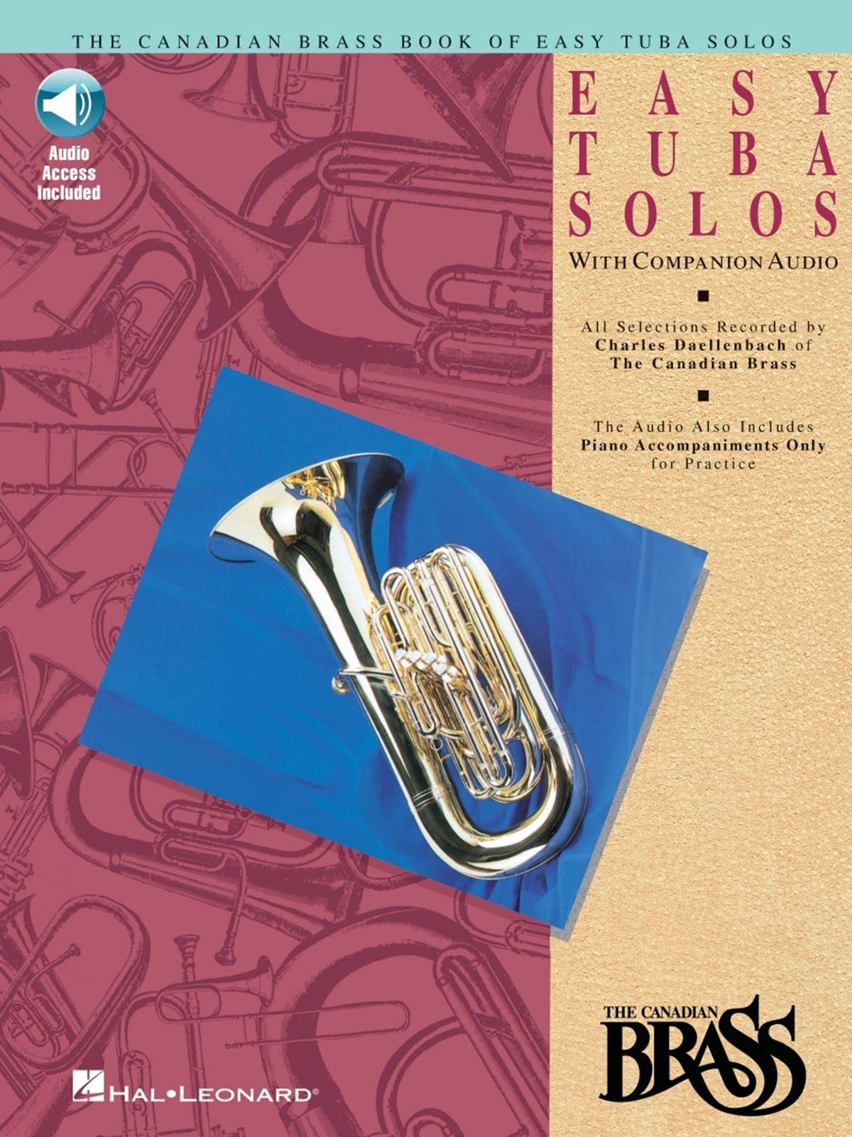 Livre de solos faciles pour tuba avec CD accompagnement Canadian Brass