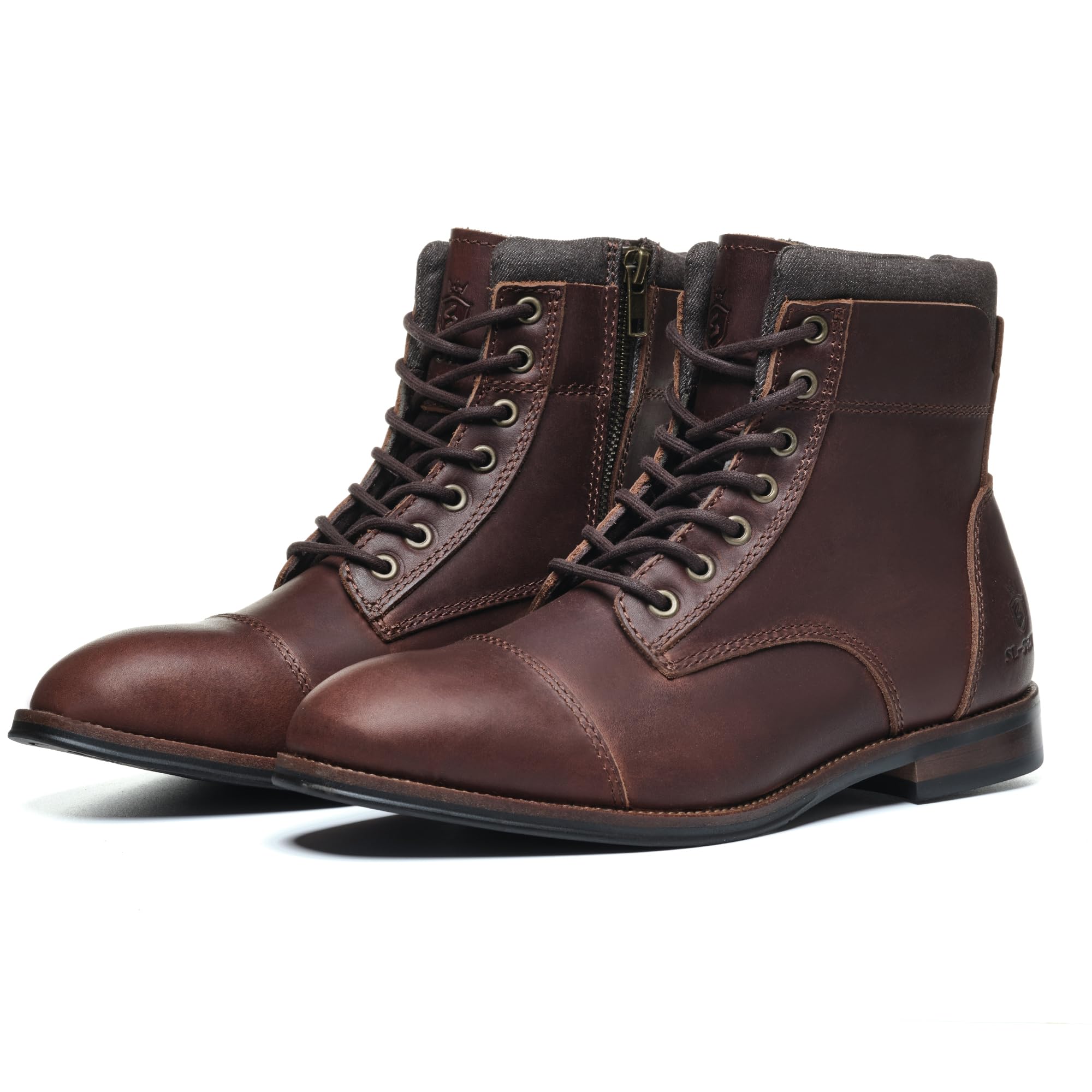 Bottes Vintage Faites Main Élégance Classique Laine Véritable/Cuir | Bottes D'hiver