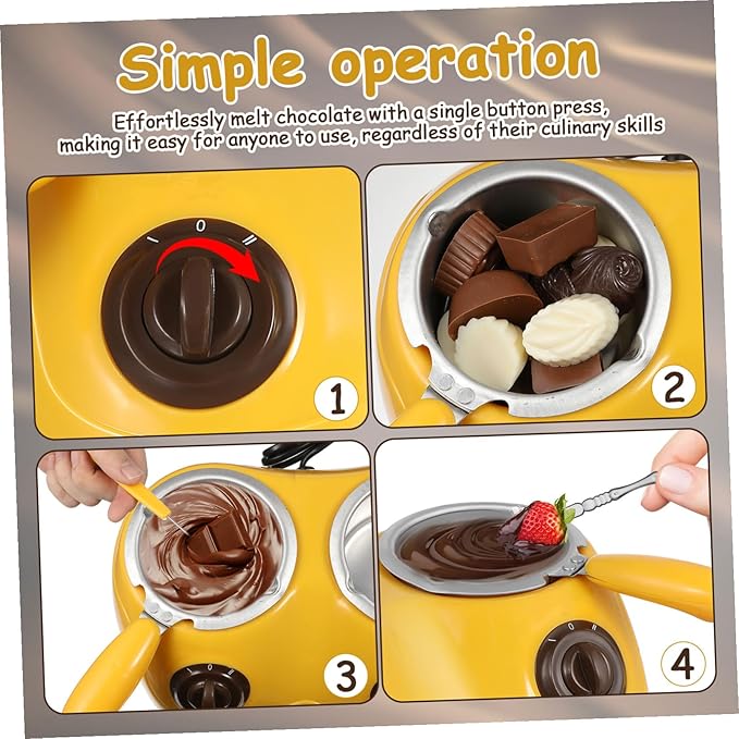 Máquina Eléctrica para Derretir Chocolate con Moldes 110V miniatura 4