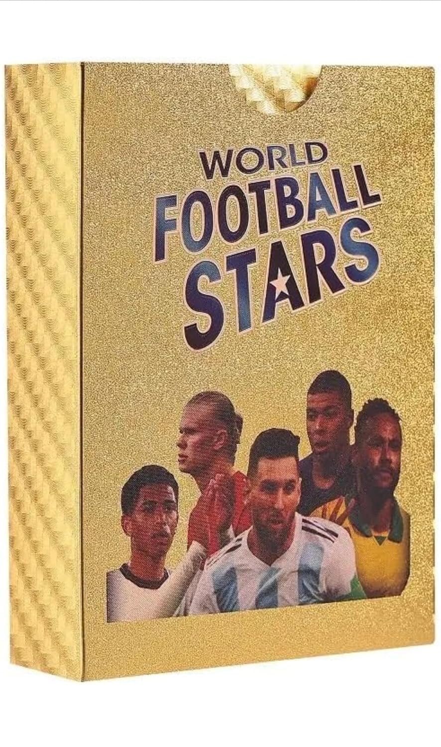 TD Creation World Football Soccer Star Gold Cards | Soccer Trading Card Pack of 55 | 2024 World Cup & UEFA Champions League (Black) (B0DFZS65L3) Amazon Price History, Amazon Price Tracker