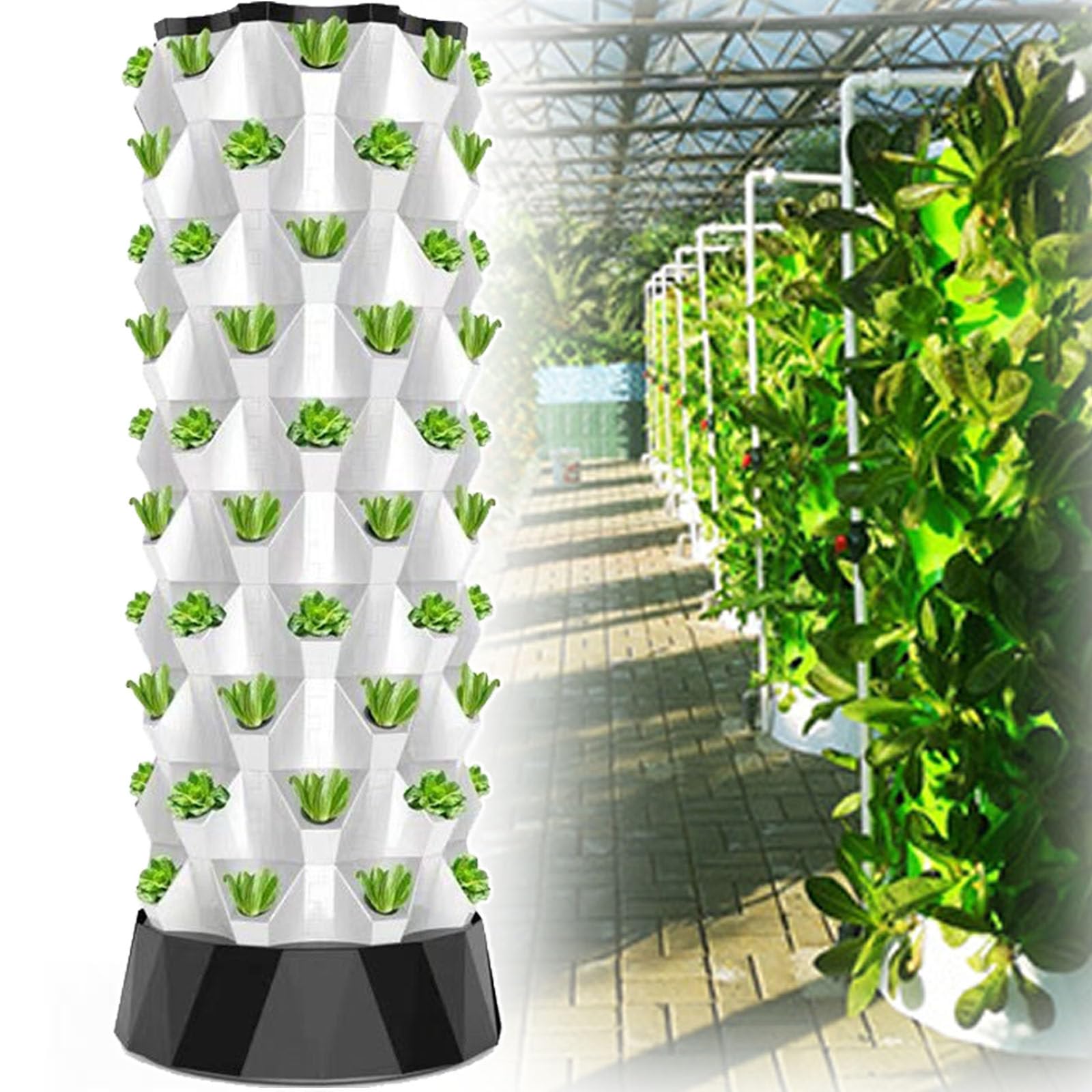 Hydroponic Growing System Hydroponic Growing, Hydroponics Tower Set 8floors