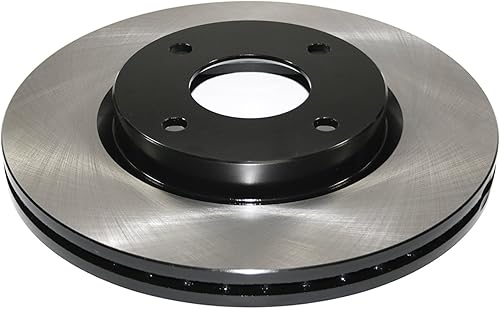 Durago Rotor de freno ventilado delantero de la serie electroforética