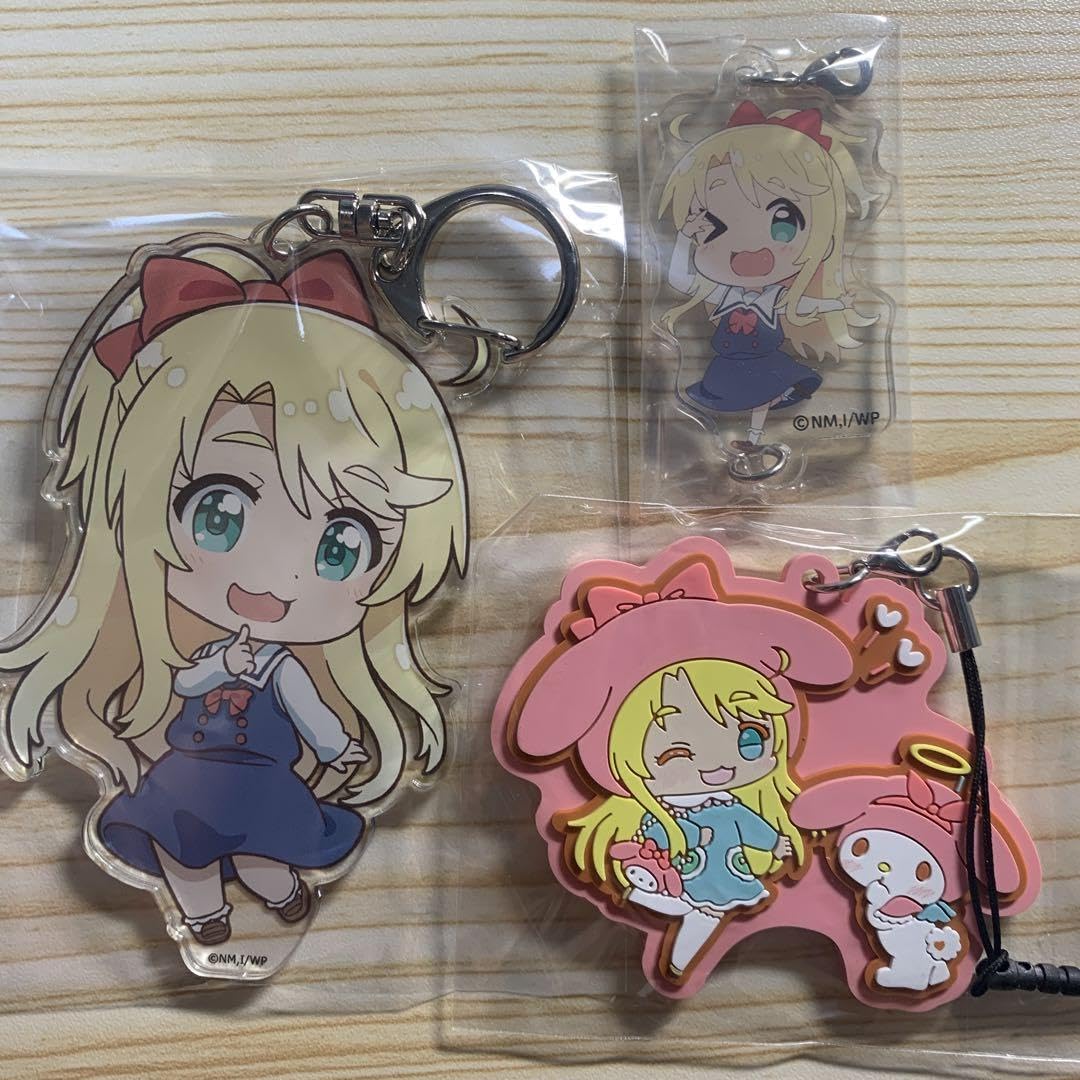 わたてん 私に天使が舞い降りた 姫坂乃愛 アクキー 缶バッジ 2点