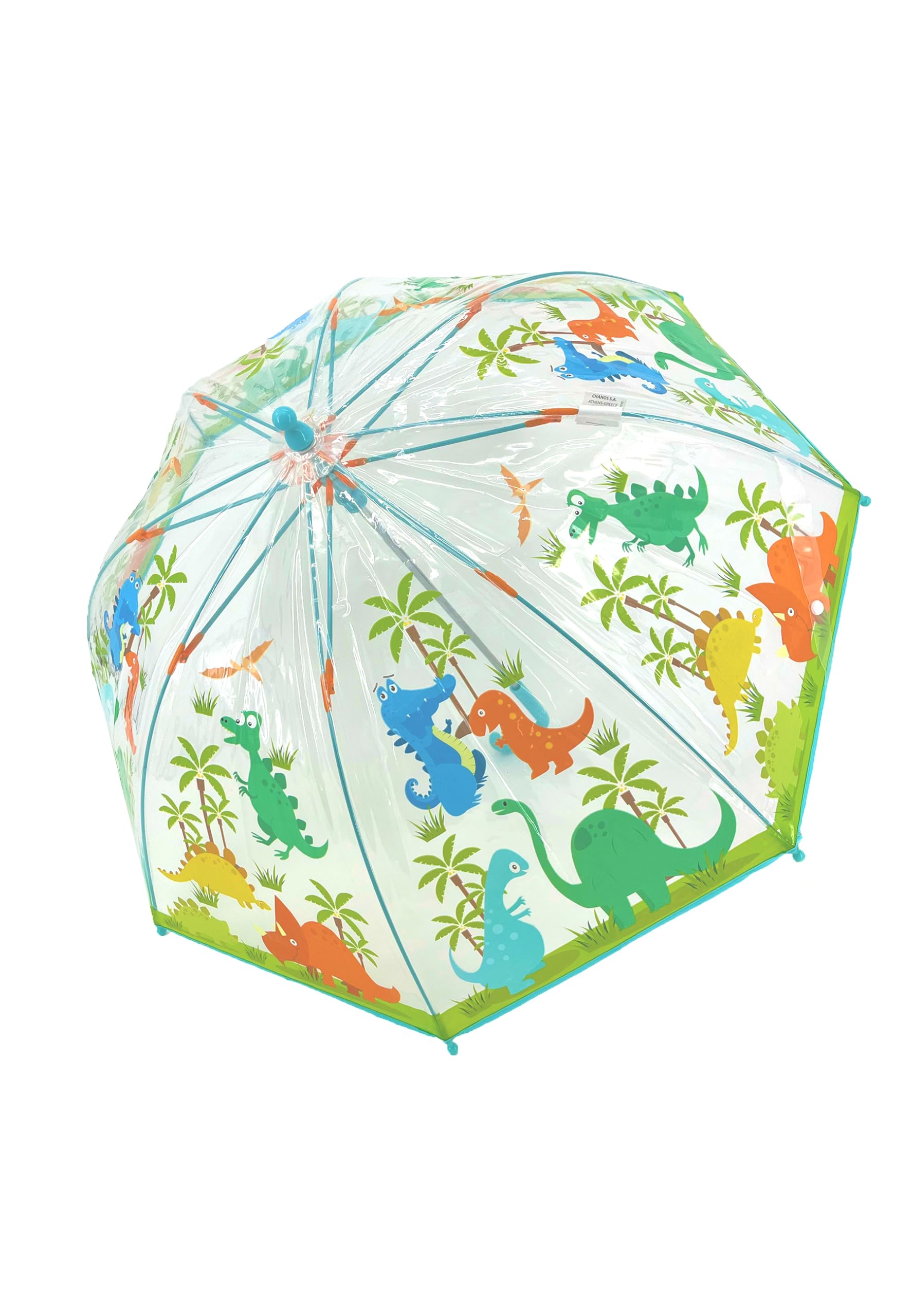 Regenschirm Kinder | Kinder Regenschirm | Kinderregenschirm | Dinosaurier | Manuell | 73 cm | Geschenke für Mädchen und Jungen | Schule | Dino | Einhorn | Fussball | Dschungel | Weltraum | Geschenke