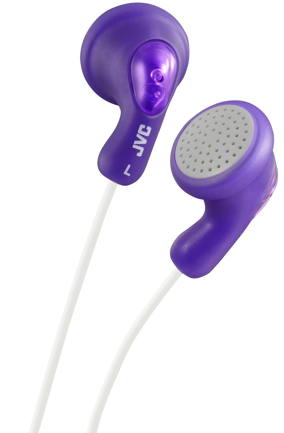 JVC Gumy In-Ear Wired Headphones Earphones Compatible with iPod, iPhone, Samsung - White - Image 5