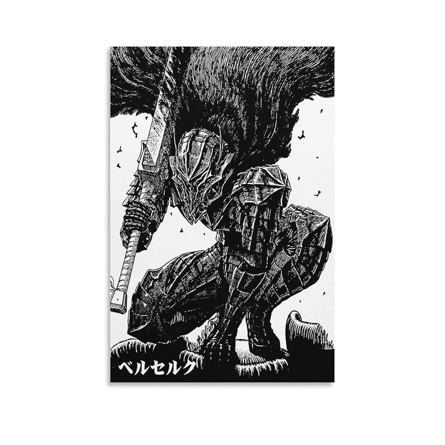 ベルセルクプリントキャンバスアート
