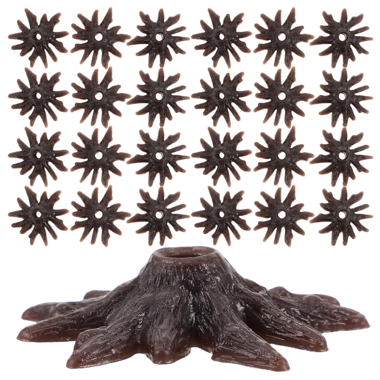 DIY Craft Tree Foot For Model Landscapes 50pcs Model Tree Bases ...