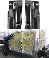 Autoholic Cab Corner Panels for 2009-2014 F150 SuperCrew - Rust Repair 18 Gauge Steel Driver & Passenger Sides DIY Truck Restoration