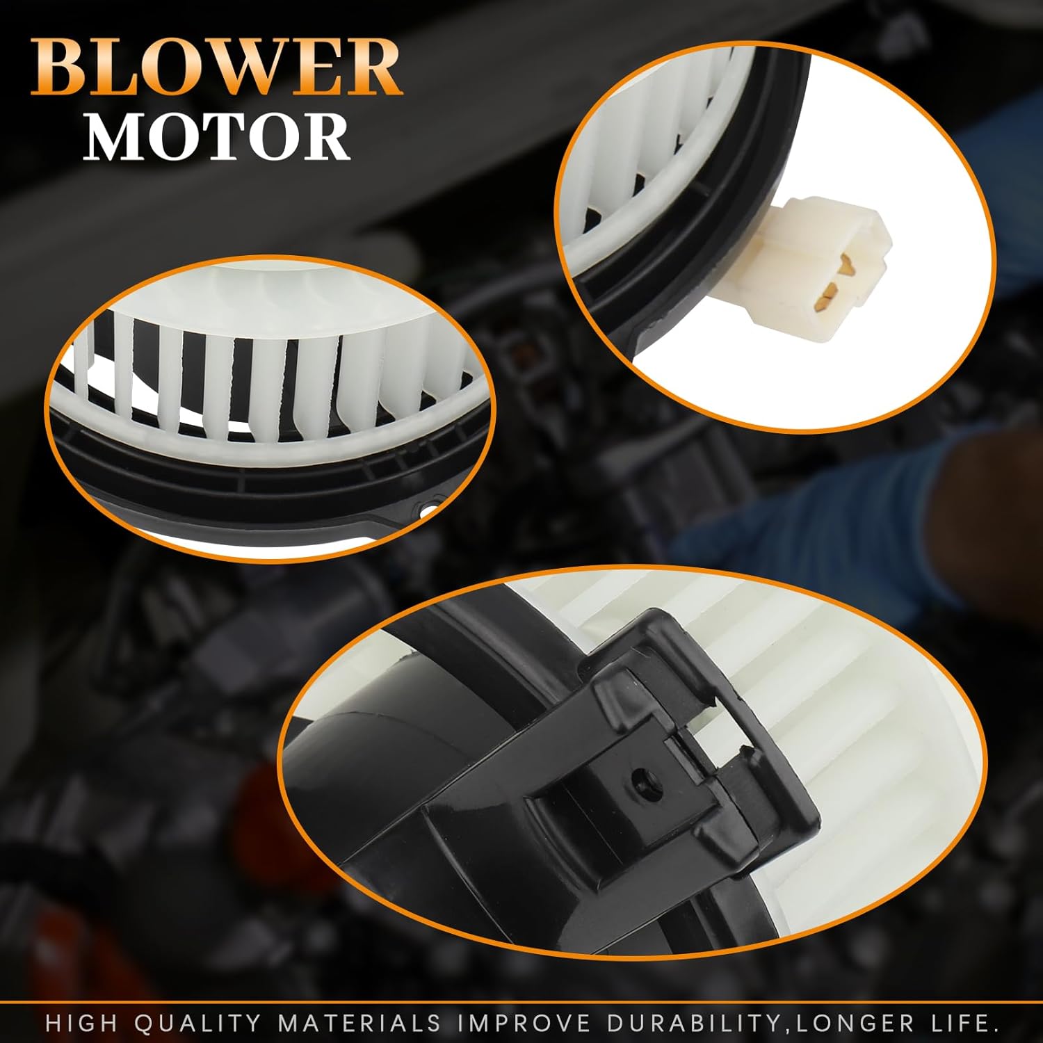 700172 Blower Motor with Fan Cage Fit for Scion 2004-2006 Xa,2004-2006 forScion Xb,2003-2005 for Toyota Echo