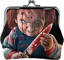 Amazon | チャッキー チャイルドプレイ ホラー映画 アニメ 小銭入れ