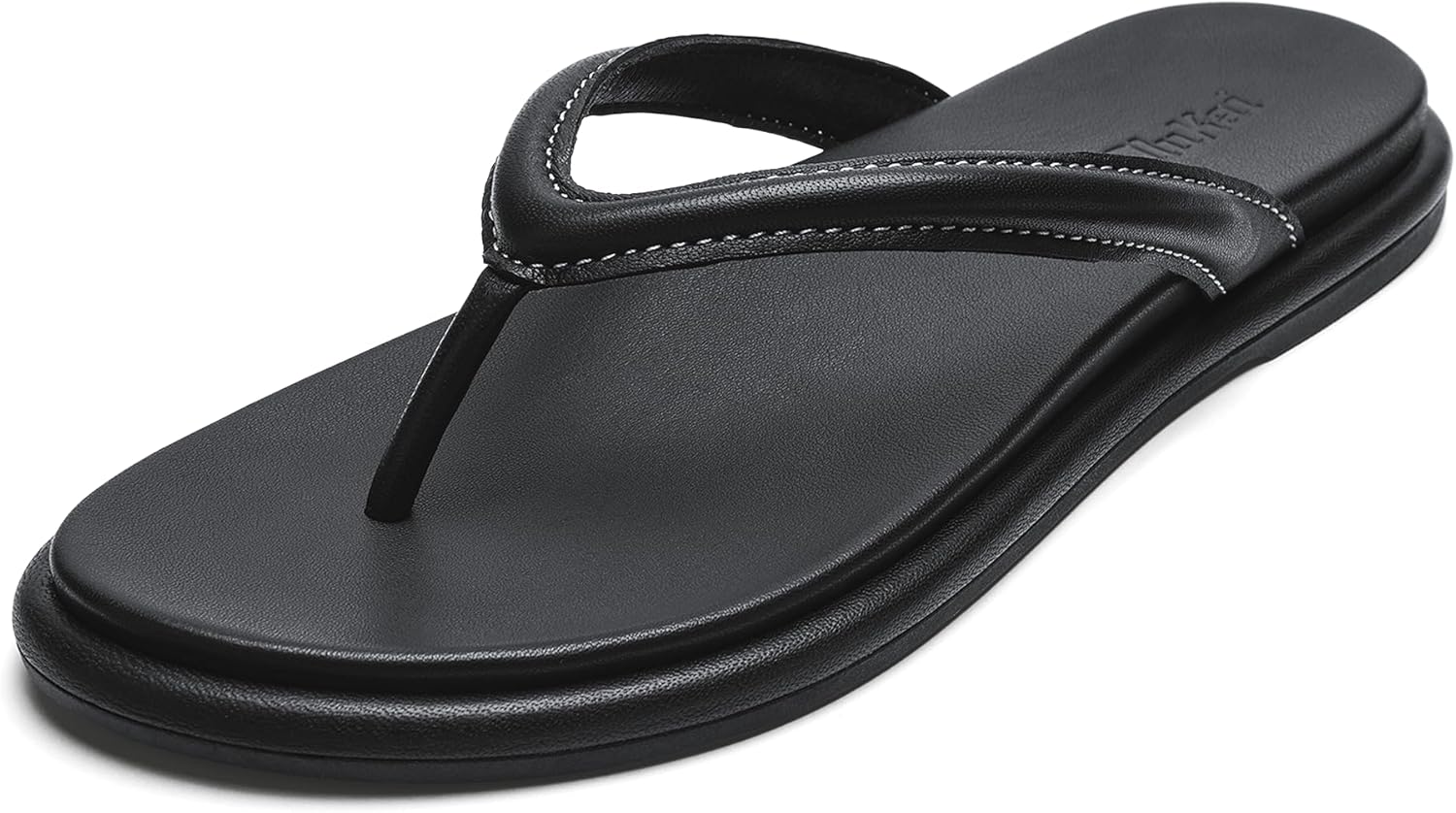 OLUKAI Tiare Women's Beach Sandals, Premium Leather & Stylish Design, All-Day Comfort & Support